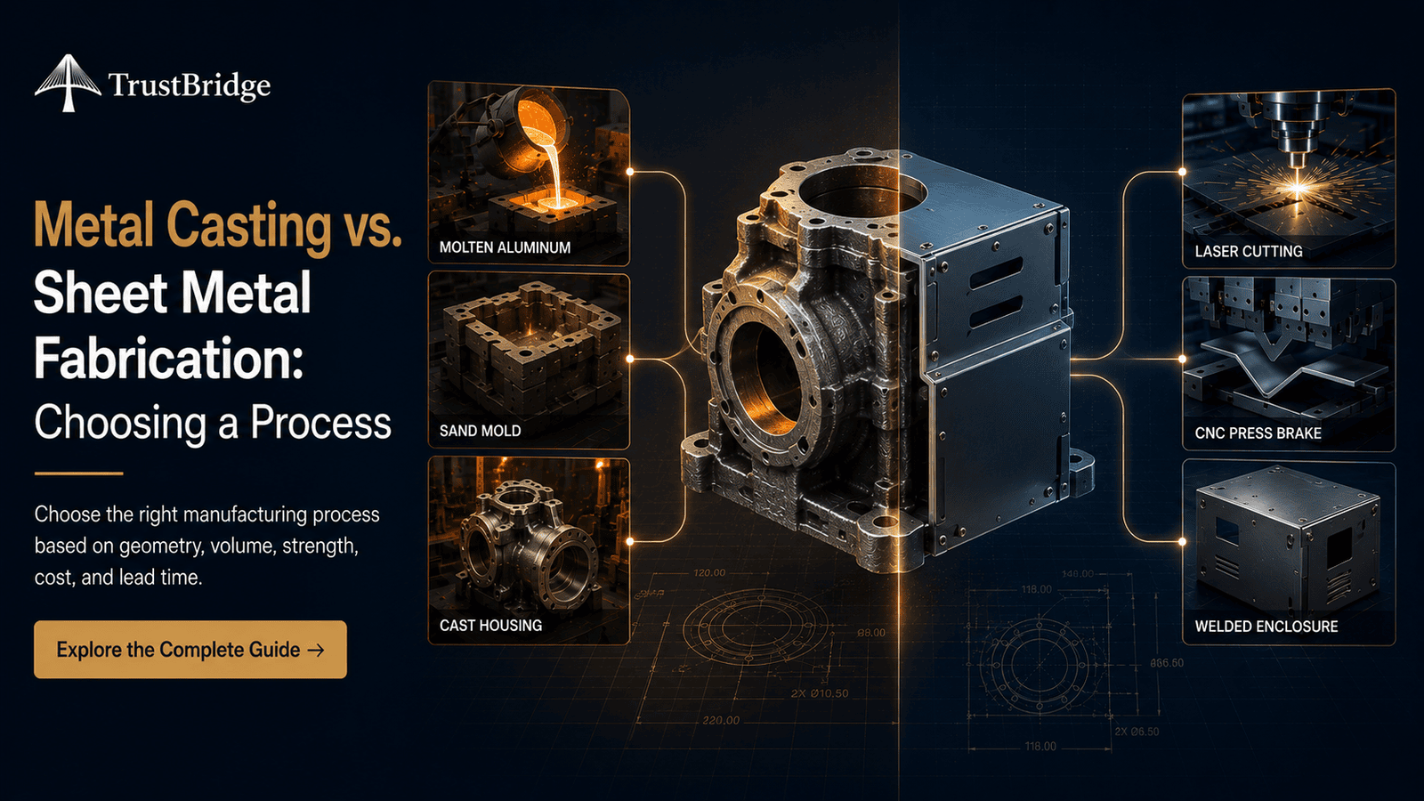 Should Your Part Be Cast or Fabricated And How Do You Actually Know?